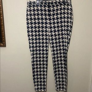 Forever 21 black and white dress pants (#6)